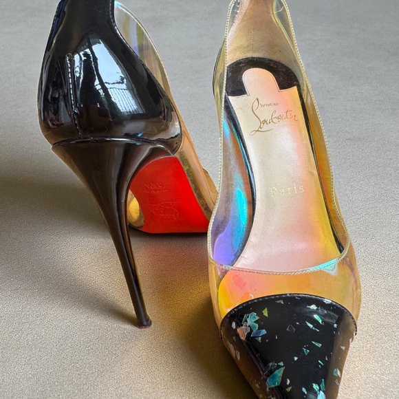 Louboutin Stiletto PVC Heel - Picture 4 of 5